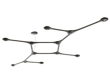 EYEN - LED carbon fibre pendant lamp by Intra lighting - view 2